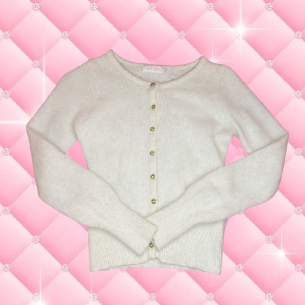 Liz Lisa himekaji cream button knit top 🐇